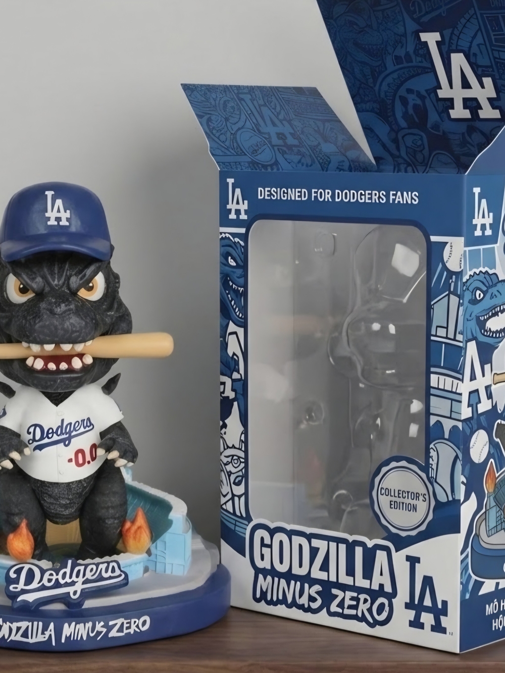 Los Angeles Dodgers Godzilla Minus Zero Collectible